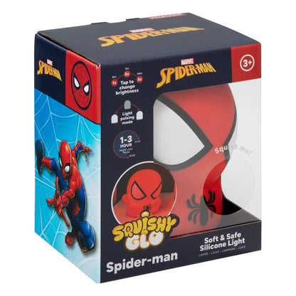 Spider-Man Squishy Glo Silikon-Leuchte 15 cm