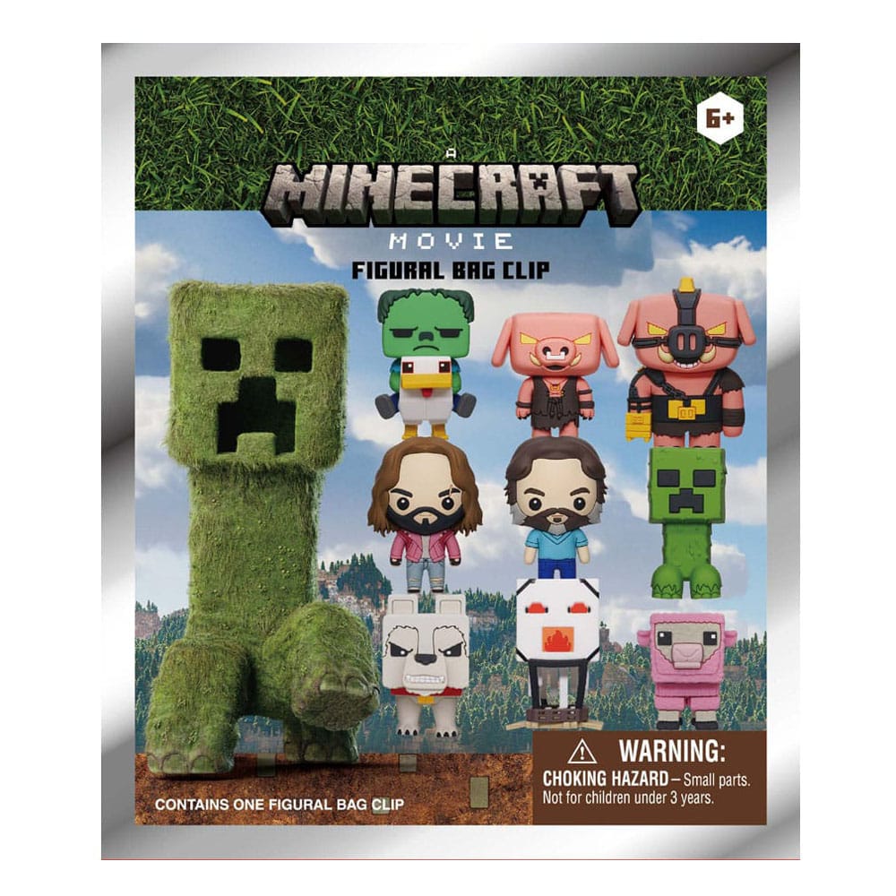 Minecraft Taschenanhänger Backpack Buddies Mystery Bags Series 3 Display (24)