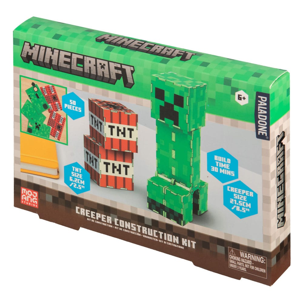 Minecraft Bauset Creeper 16 cm
