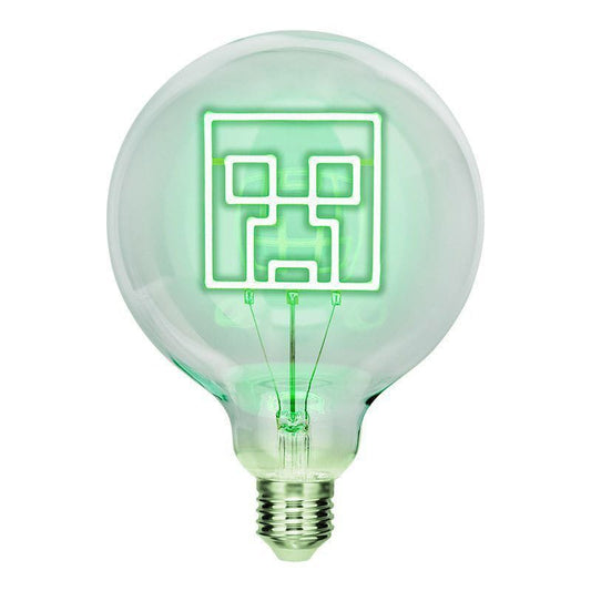Minecraft Neon LED-Glühbirne Creeper
