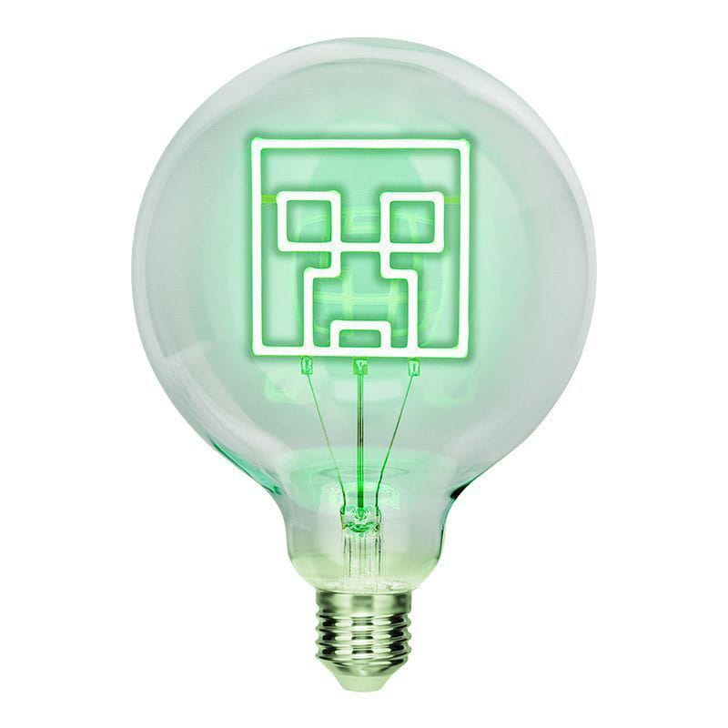 Minecraft Neon LED-Glühbirne Creeper