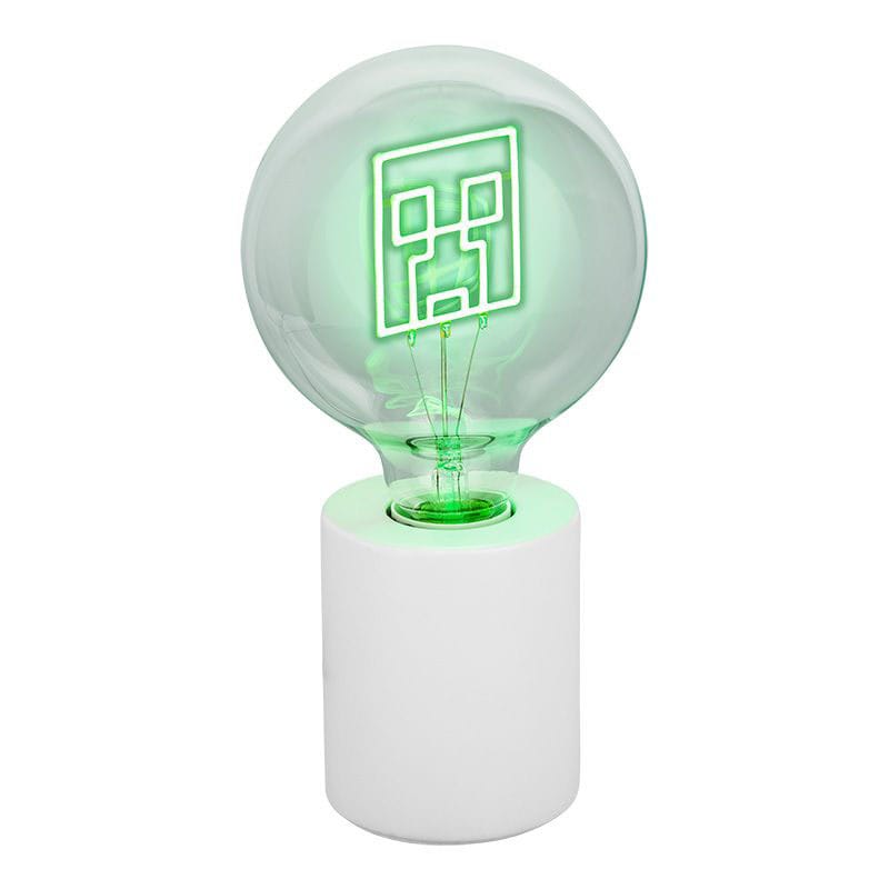 Minecraft Neon LED-Lampe Creeper