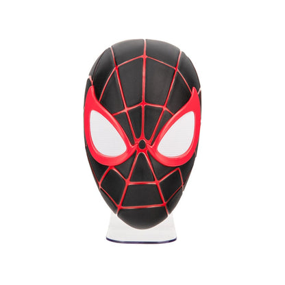 Spider-Man 3D LED Leuchte Miles Morales Mask