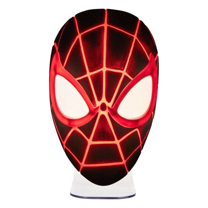 Spider-Man 3D LED Leuchte Miles Morales Mask