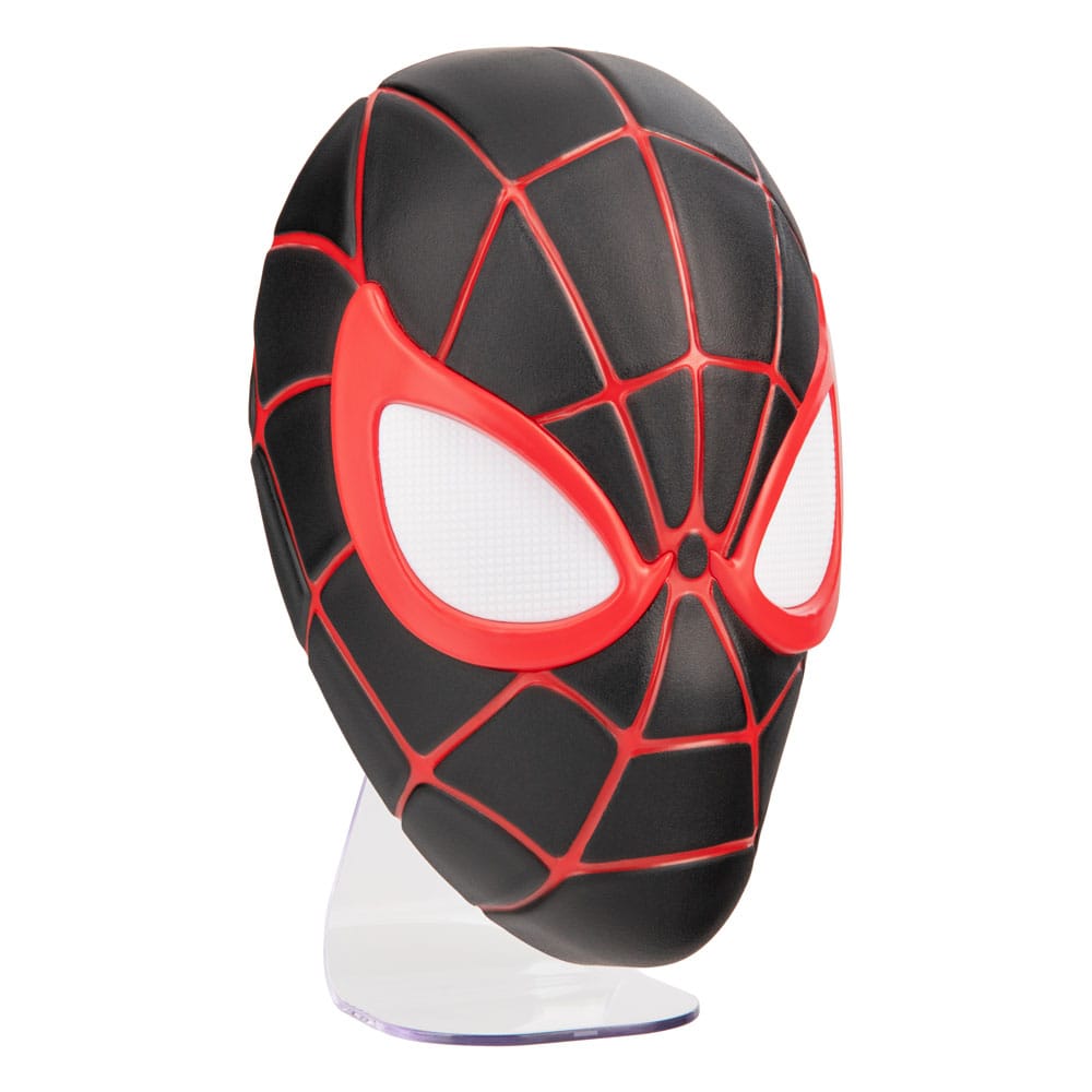 Spider-Man 3D LED Leuchte Miles Morales Mask