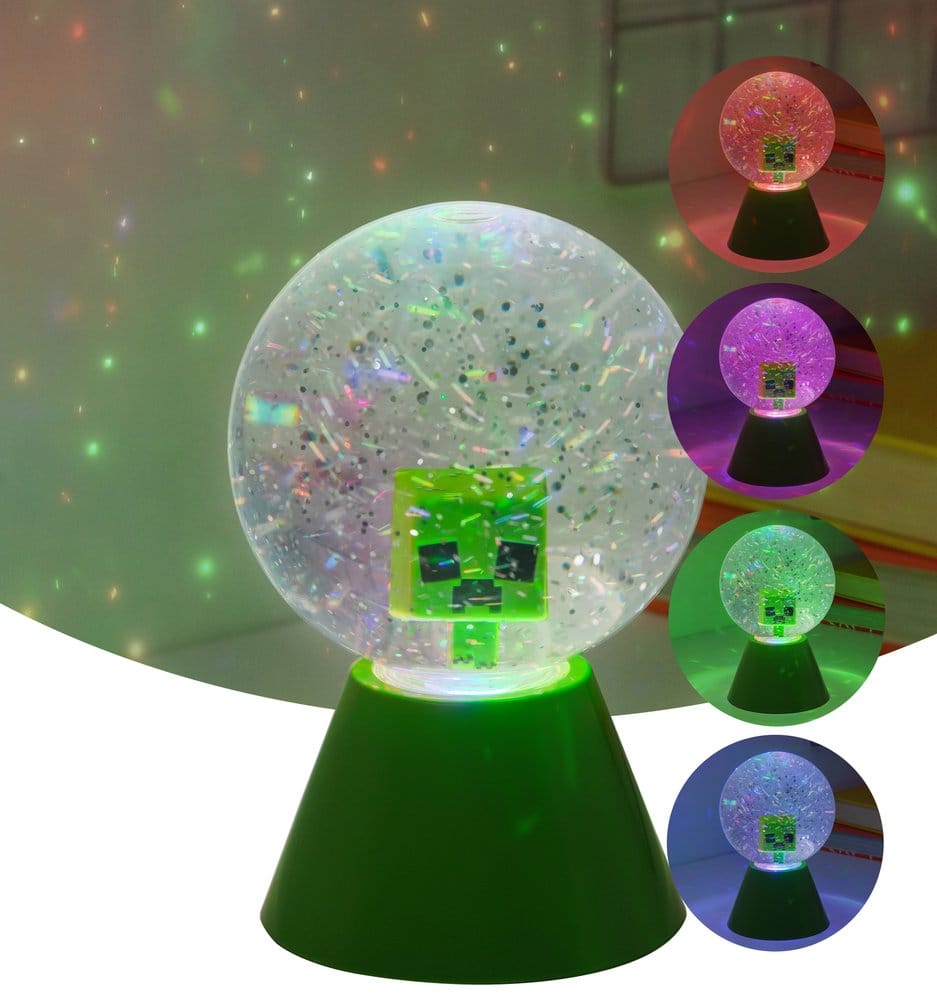 Minecraft Leuchte LED Glitter Ball