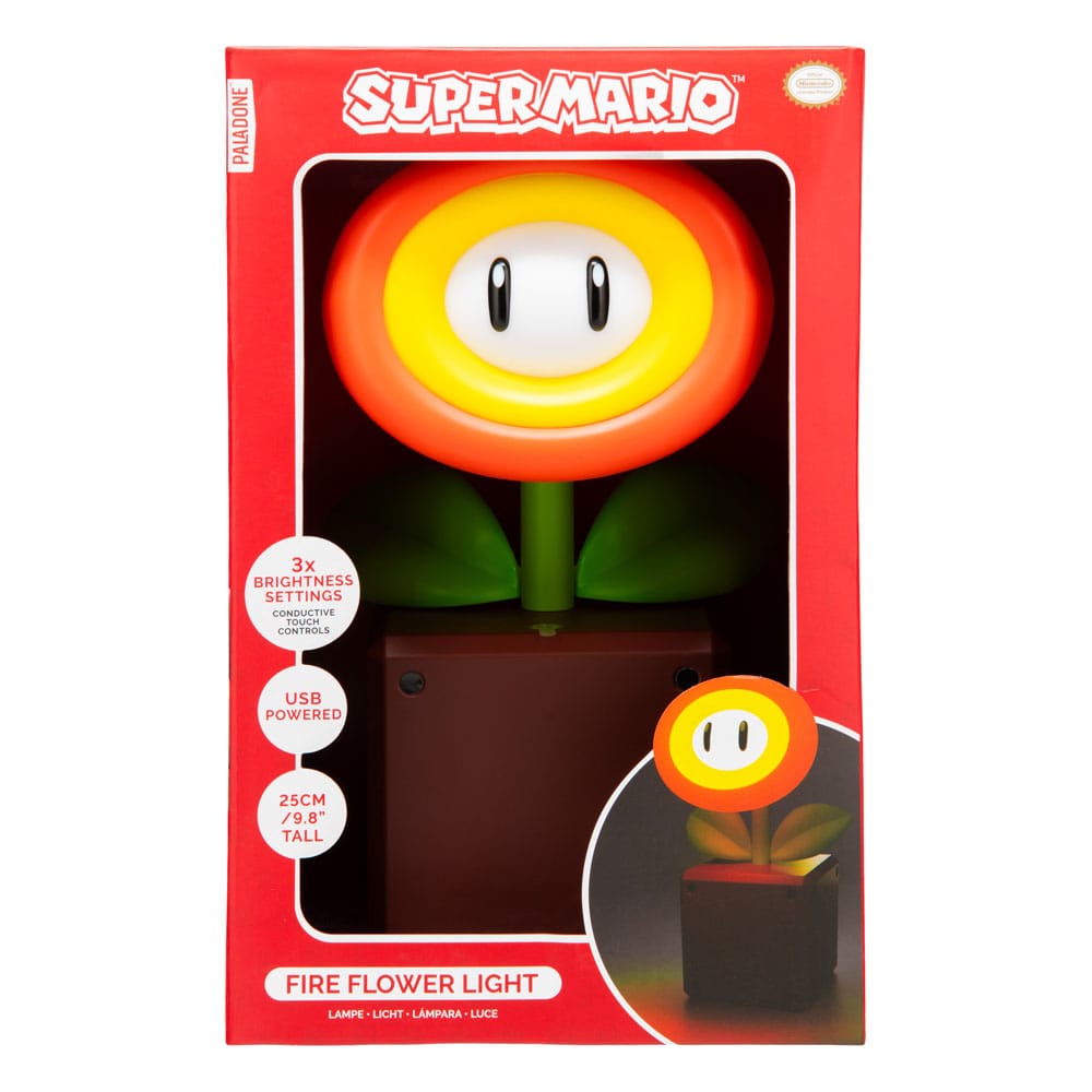 Super Mario Leuchte Fire Flower