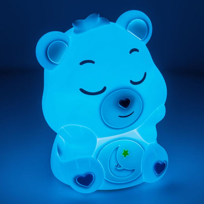 Die Glücksbärchis Squishy Glo Silikon-Leuchte Schlummerbärchi 15 cm