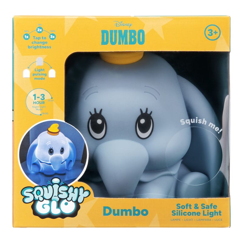 Disney Squishy Glo Silikon-Leuchte Dumbo