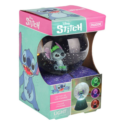 Lilo & Stitch LED-Lampe Stitch Glitter Ball 17 cm