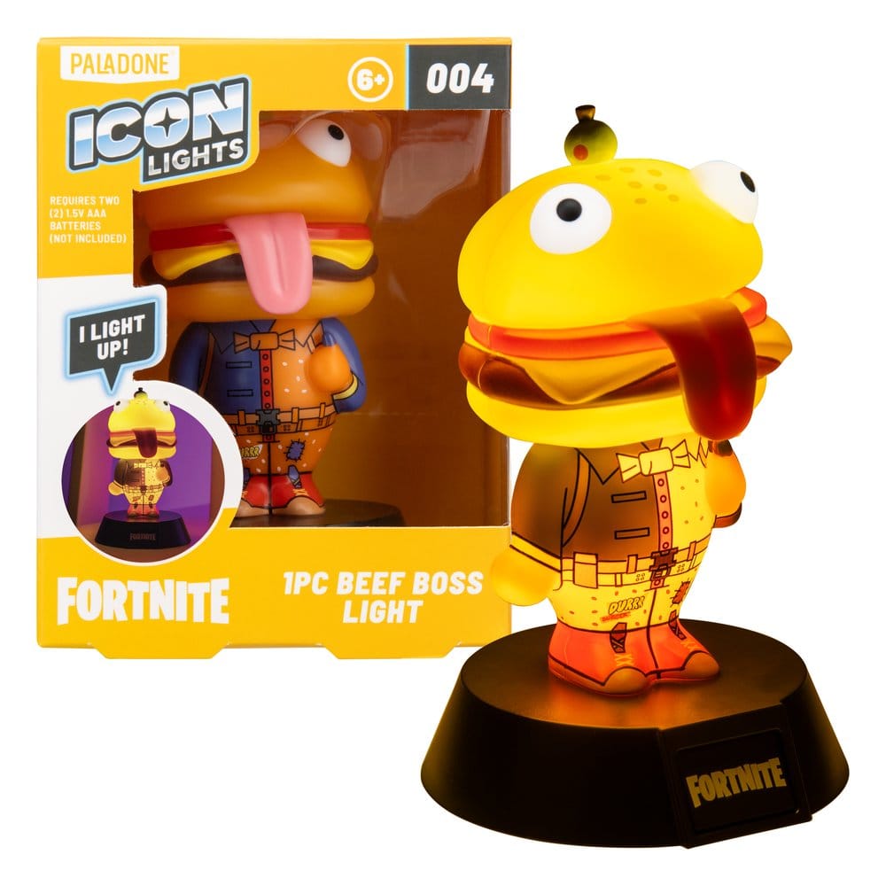 Fortnite Icon Leuchte Beef Boss 11 cm