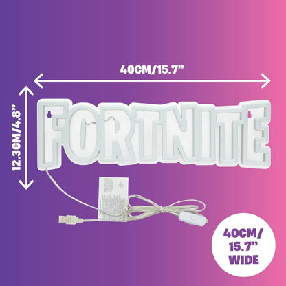 Fortnite Wandleuchte LED Neon 40 cm