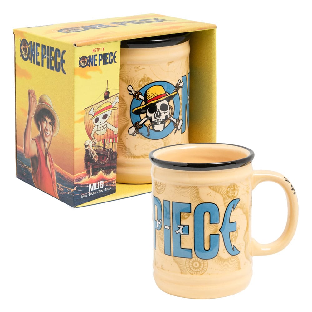 One Piece Shaped Tasse Jolly Roger