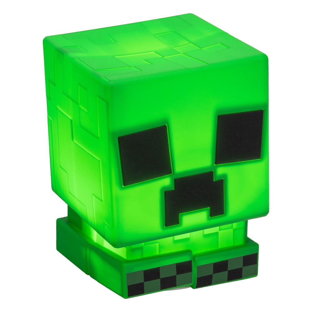 Minecraft Squishy Glo Silikon-Leuchte Creeper 15 cm