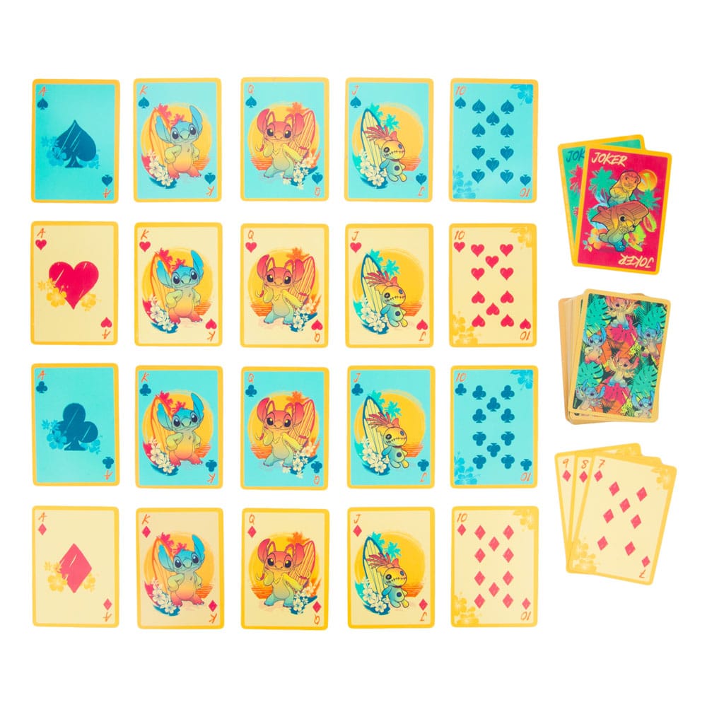 Lilo & Stitch Spielkarten Waterproof