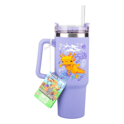 Minecraft Trinkbecher To Go Purple