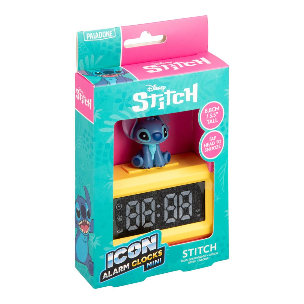 Lilo & Stitch Icon mini Wecker Stitch 8 cm