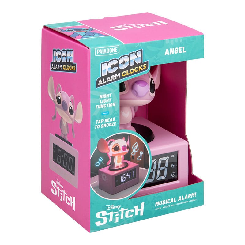 Lilo & Stitch Icon Wecker Angel 12 cm