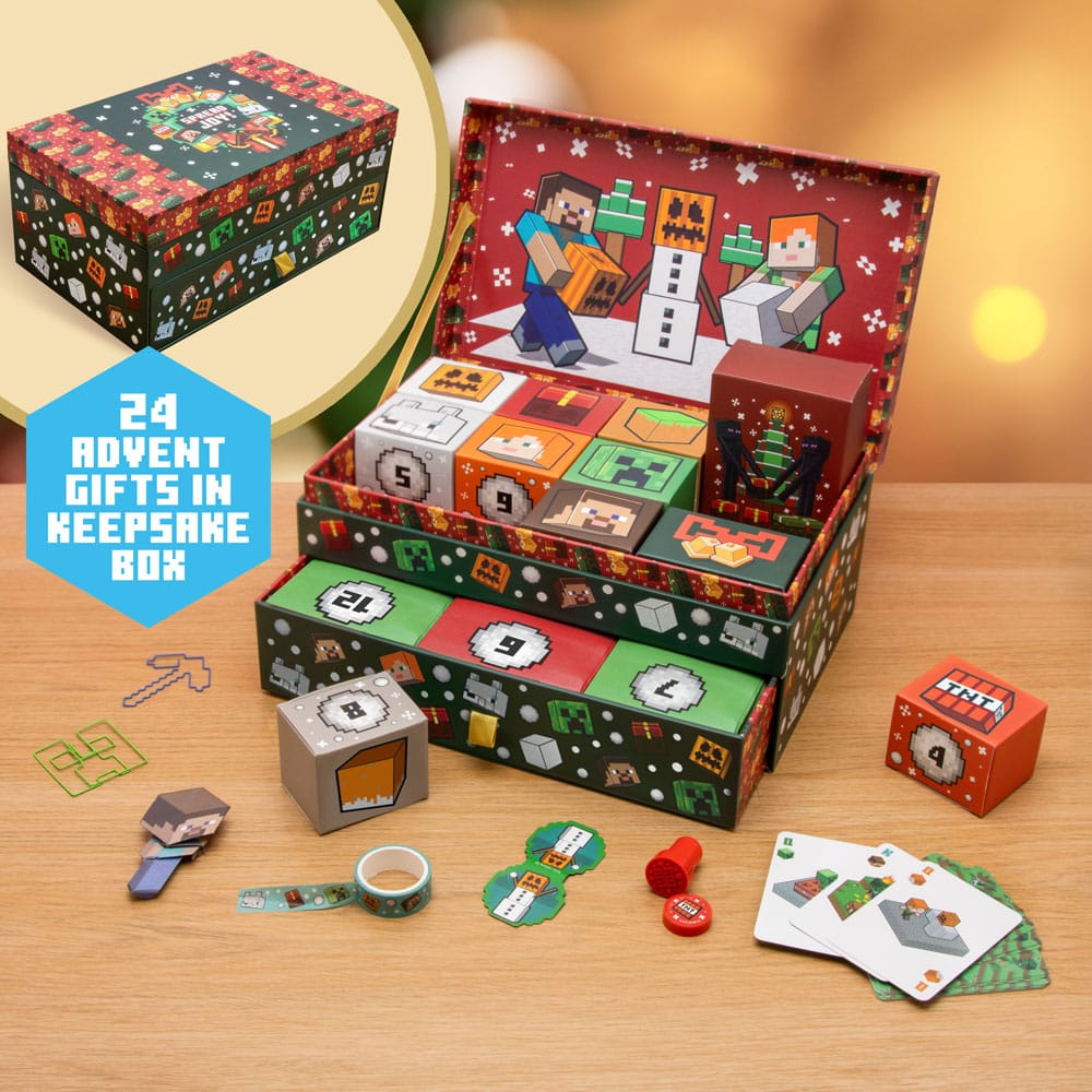Minecraft Adventskalender Keepsake Box