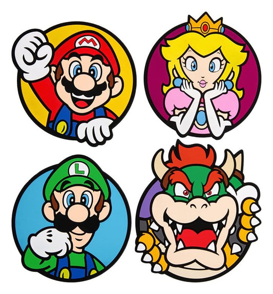 Super Mario Untersetzer 4er-Pack