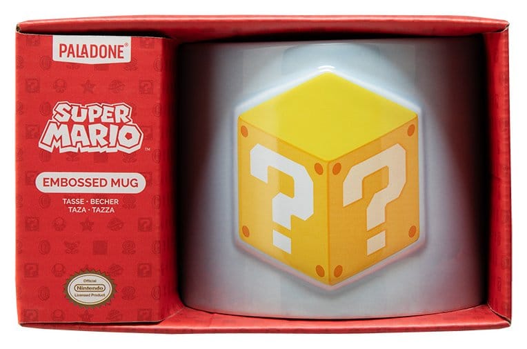 Super Mario Tasse Embossed