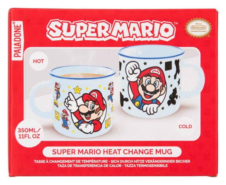 Super Mario Tasse mit Thermoeffekt Mario