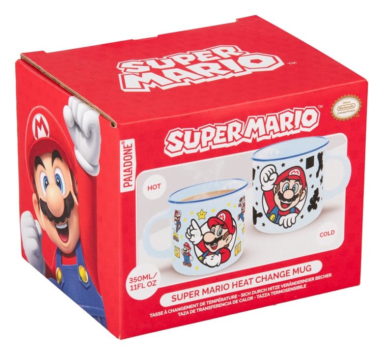 Super Mario Tasse mit Thermoeffekt Mario