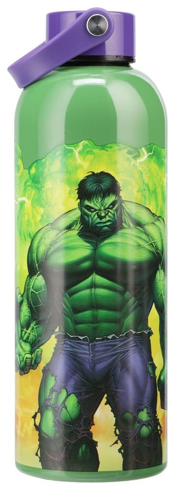 Marvel Universe Metall Trinkflasche Hulk mit Trageschlaufe