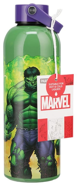Marvel Universe Metall Trinkflasche Hulk mit Trageschlaufe