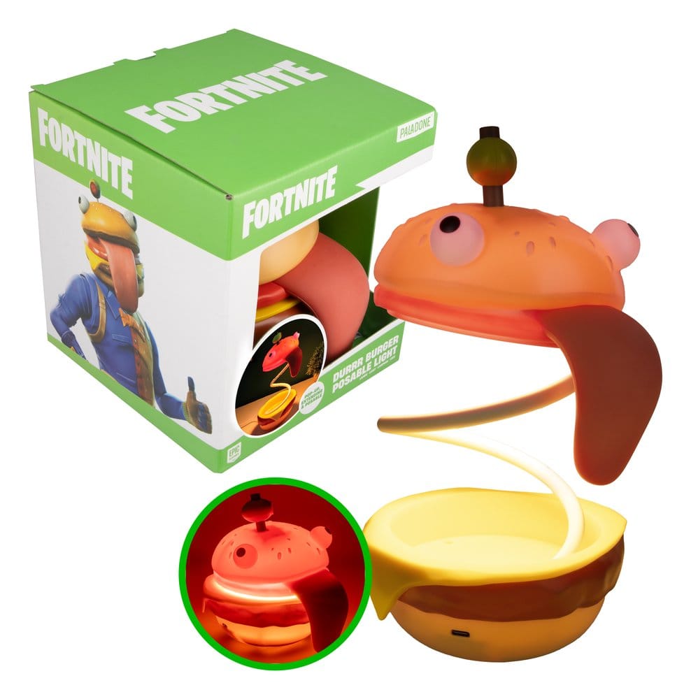 Fortnite Leuchte Durrr Burger Posable 30 cm
