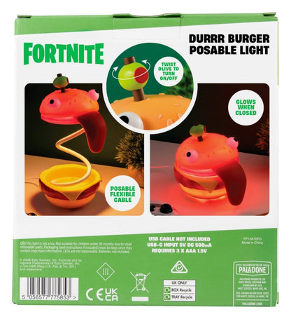 Fortnite Leuchte Durrr Burger Posable 30 cm