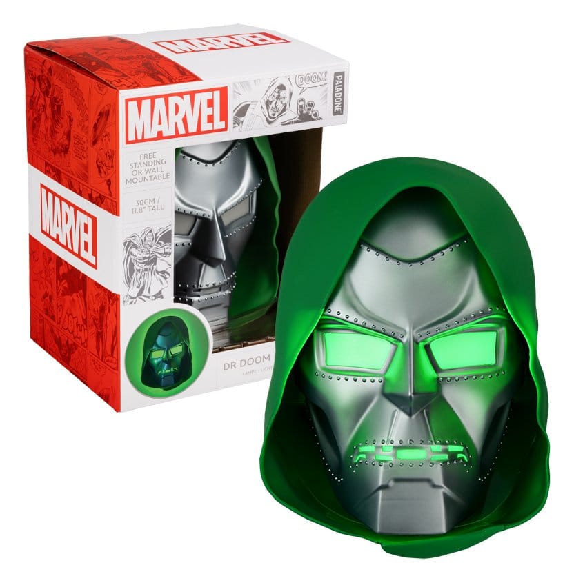 Marvel Universe Leuchte Dr Doom Mask 22 cm