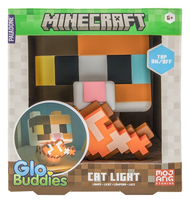 Minecraft GloBuddies Leuchte Cat 15 cm