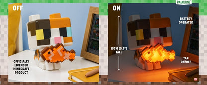 Minecraft GloBuddies Leuchte Cat 15 cm