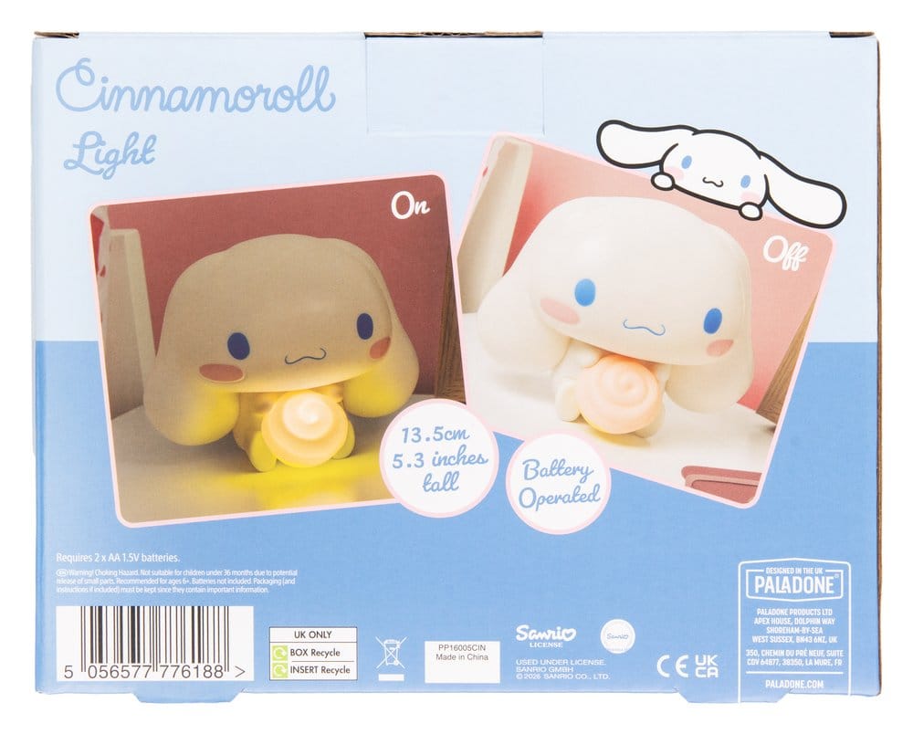 Sanrio GloBuddies Leuchte Cinnamoroll 14 cm