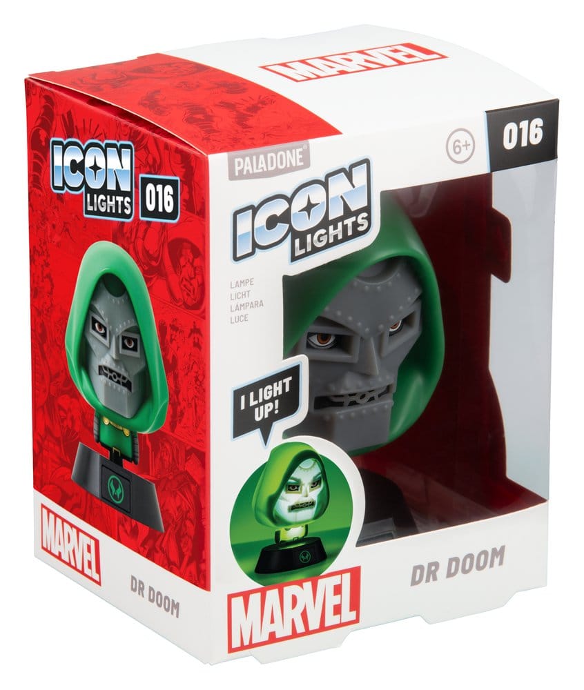 Marvel Universe Icon Leuchte Dr Doom 11 cm