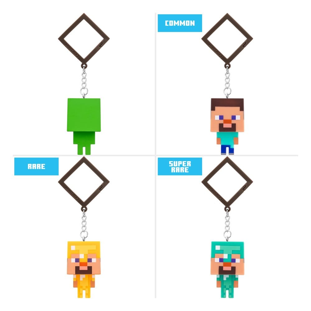 Minecraft Reveals Taschenanhänger Blind Box Sortiment (24)