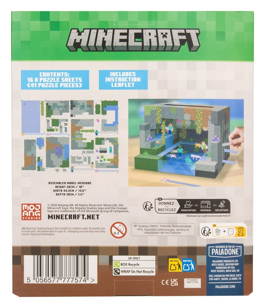 Minecraft Bausatz 3D Scene