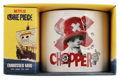 One Piece Tasse Chopper Embossed
