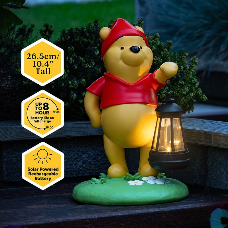 Disney LunaGlo Leuchte Winnie Puuh Gnome 27 cm
