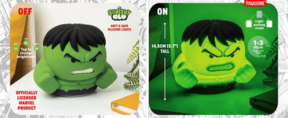 Marvel Universe SquishyGlo Silikon-Leuchte Hulk Rechargeable 15 cm