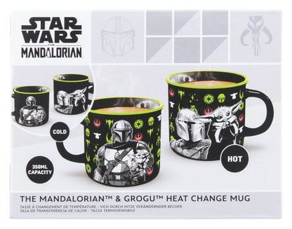 Star Wars: The Mandalorian Tasse mit Thermoeffekt Mandalorian and Grogu