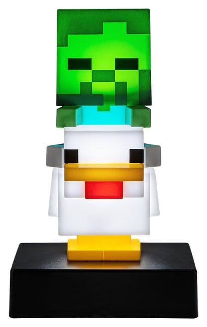 Minecraft Icon Leuchte Chicken Jockey 13 cm