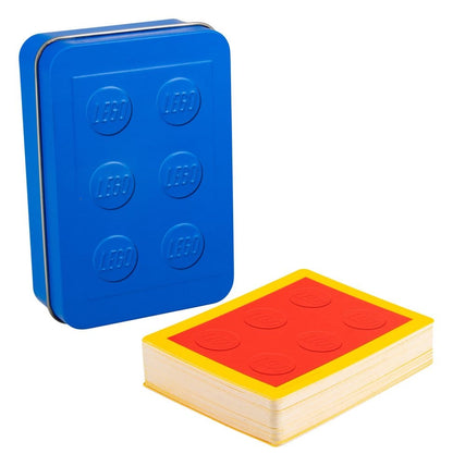 Lego Spielkarten in einer Dose