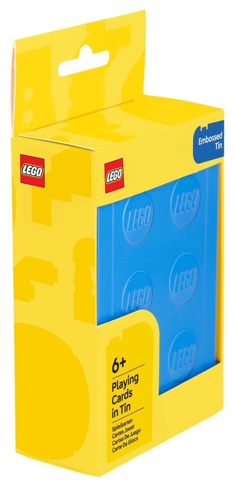 Lego Spielkarten in einer Dose