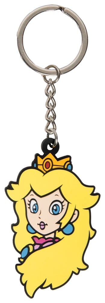 Super Mario Schlüsselanhänger Princess Peach PVC 6 cm