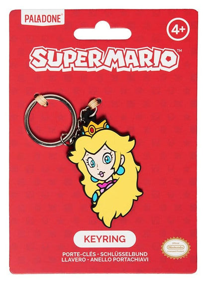 Super Mario Schlüsselanhänger Princess Peach PVC 6 cm