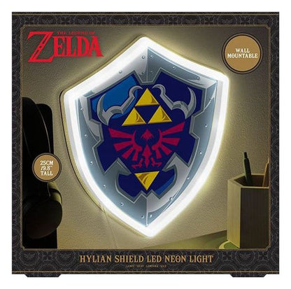 The Legend of Zelda Wandleuchte Hylian Shield 27 x 23 cm