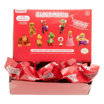Super Mario Taschenanhänger Backpack Buddies Mystery Bags Display (24)