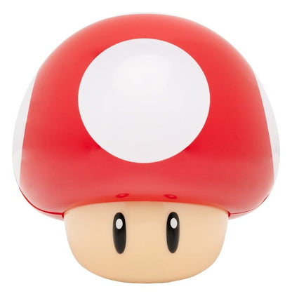 Super Mario Lampe mit Soundfunktion Power-Up Pilz 12 cm